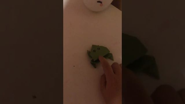 Оригами лягушка смотреть онлайн