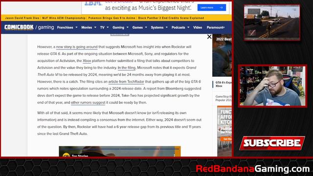 Xbox Leaks Grand Theft Auto 6 (GTA VI) Release Date? - Is It Real? - Red Bandana Gaming смотреть онлайн