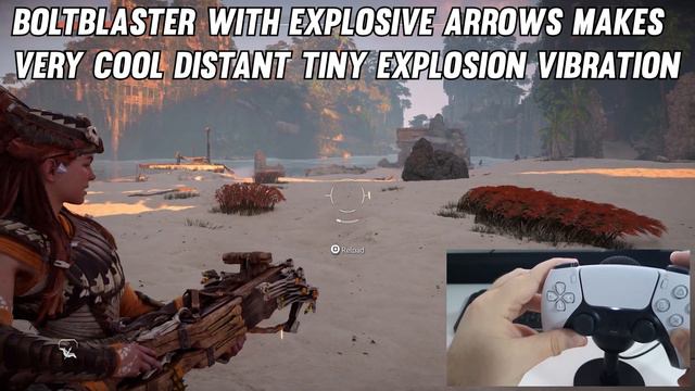 Horizon Forbidden West PS5 Haptic Feedback And Adaptive Triggers