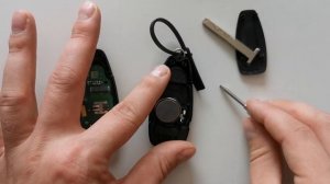 Как заменить батарейку в ключе Ford Focus mk3