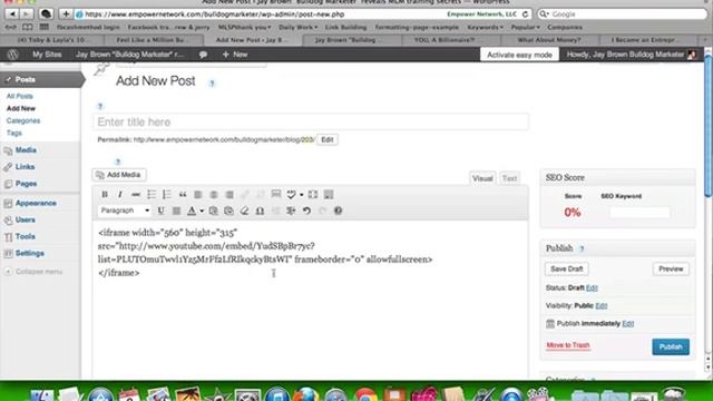 how to add videos to wordpress blog posts смотреть онлайн