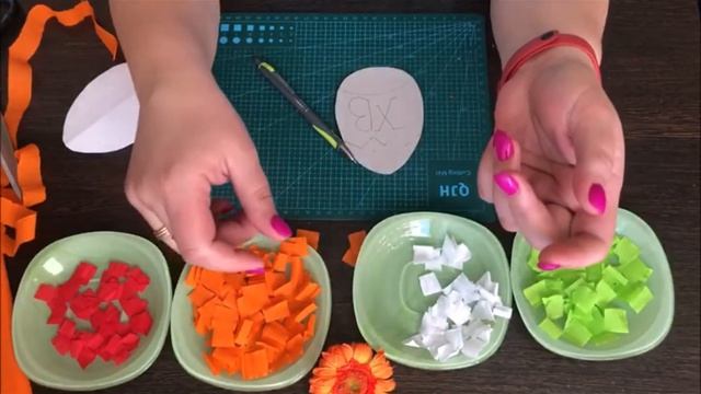 Мастер-класс.Пасхальное яйцо в технике торцевания. смотреть онлайн