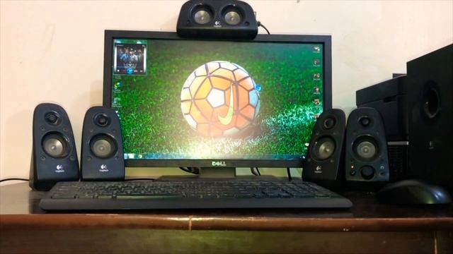 Logitech z506 sound and bass test смотреть онлайн