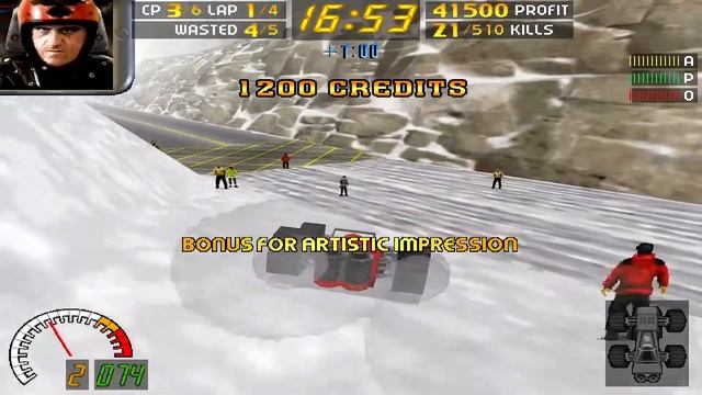 Carmageddon (1997) PC - Тест всех машин _ часть 2