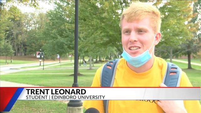 Edinboro University students react to new name and logo changes as part of integration with Clarion смотреть онлайн