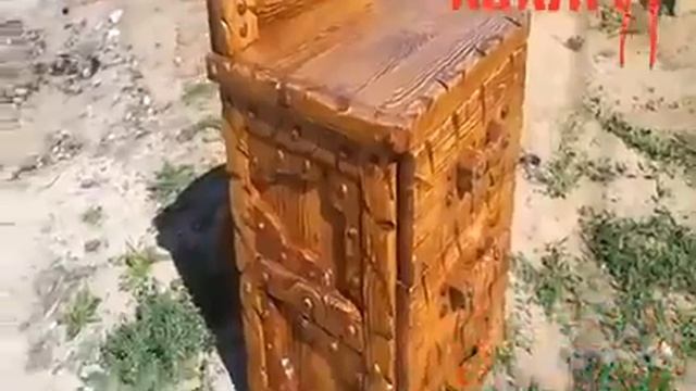 Мебель под старину Тумбочка без единого гвоздя единственная в мире смотреть онлайн