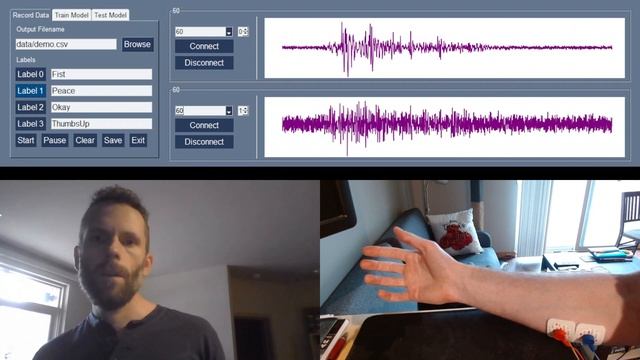 EMG Gesture Recognition Demo смотреть онлайн