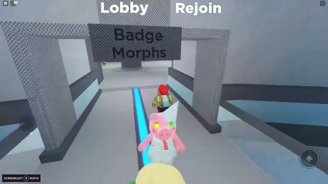 HOW TO GET THE DON'T GET CAUGHT BADGE IN TENOUSFLEA'S PIGGY RP смотреть онлайн