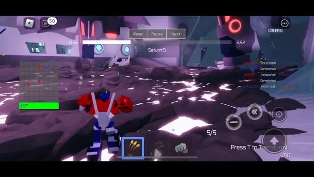 MY FIRST ROBLOX VIDEO:Transformers Prime смотреть онлайн