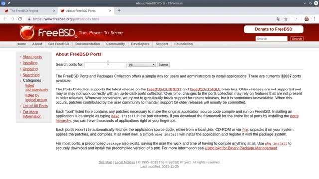 The FreeBSD Project: Website Oficial. смотреть онлайн