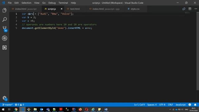 JavaScript Tutorial for Beginners - Part 11 | JavaScript Data Types | LearnWebTechnologies смотреть онлайн