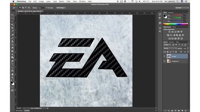 Photoshop CS6 | Polygonal Lasso смотреть онлайн