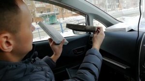 Toyota Ractis замена салонного фильтра