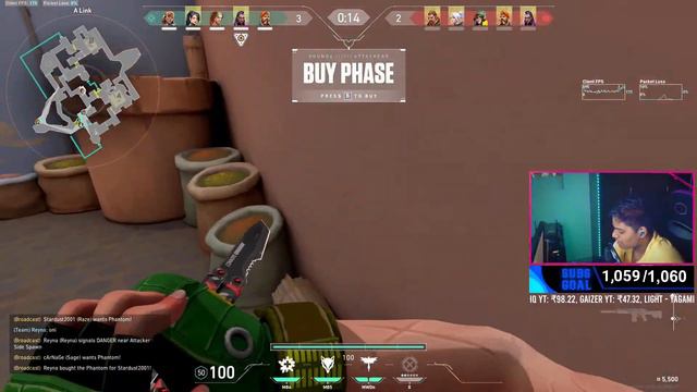 Aaj Rank Grind Pakka | New Map Fracture | Valorant Live Stream India | !Montage | !Join смотреть онлайн