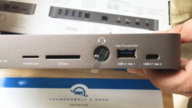 OWC Thunderbolt 3 Certified For Mac & Windows 14 Port Dock Review 3-31-21