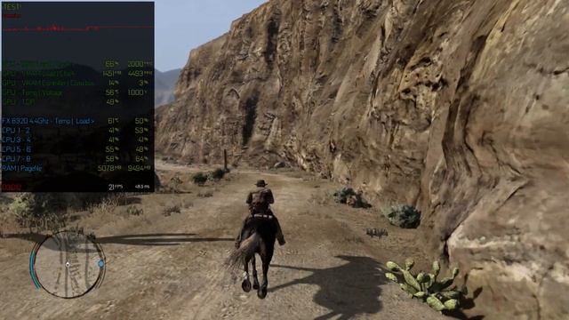Red Dead Redemption - xenia(PC) FX 8320 + GTX 1060 6Gb (OC) смотреть онлайн