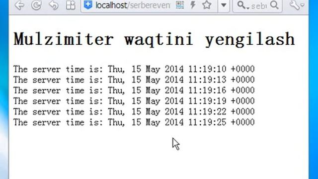 47. مۇلازىمېتىر يوللاش ھەرىكىتى - HTML5 Server-sent event смотреть онлайн