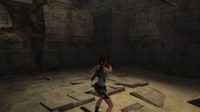 Tomb Raider Anniversary - Temple of Khamoon pillar bug (PC Steam version) смотреть онлайн