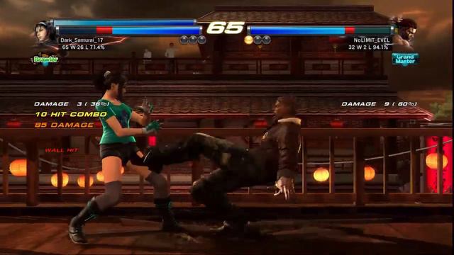 TTT2: Dark_Samurai_17 (Asuka/Jun) vs Random PSN (Eddy) #3 смотреть онлайн