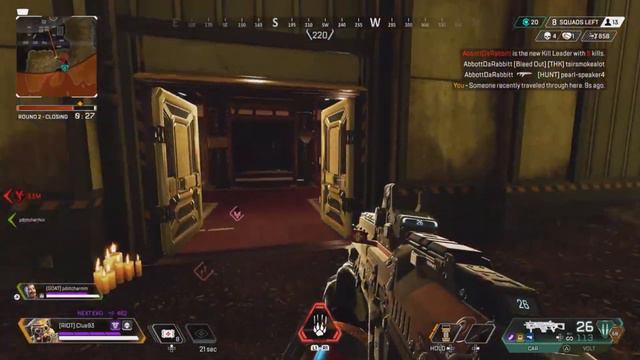 Apex Legends - Bloodhound Dominates! (Kill Leader) Duo Gameplay with Fuse! (No Commentary) смотреть онлайн