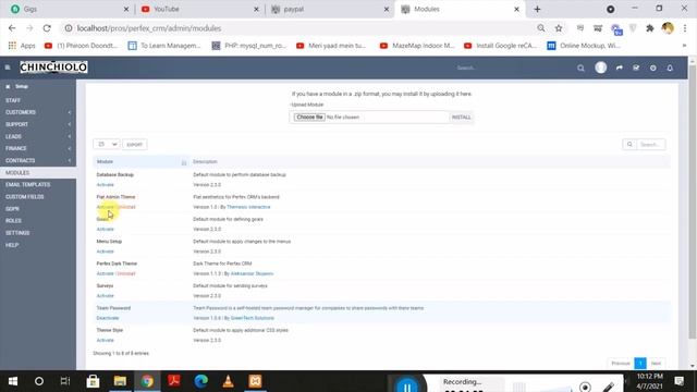 How to install Add Perfex Crm Module Tutorial by Perfex CRM Developer смотреть онлайн