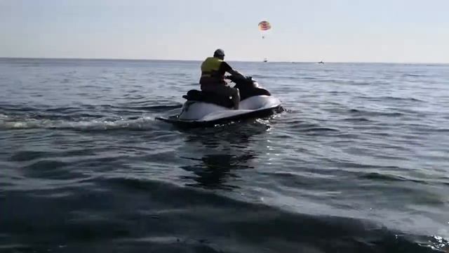 Полет на гидроцикле