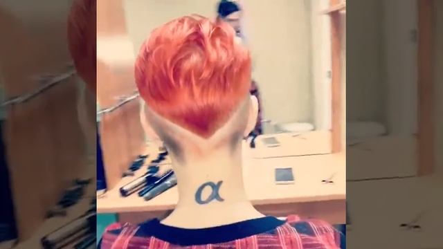 Женская креативная стрижка смотреть онлайн