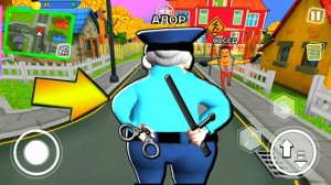 ИГРАЮ БАБКА ПОЛИЦЕЙСКИЙ в ЗООПАРК - Zoo Neighbor Escape ПОХОЖАЯ ИГРА на Hello Neighbor