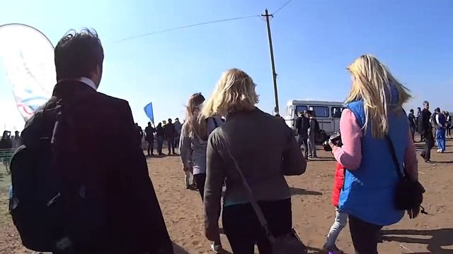 Прогулка на приземлении Гагарина 12 04 2017.СКК "Вместе" малый состав. смотреть онлайн