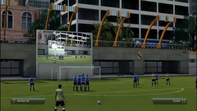 техника с мячом на выходе с варатарём