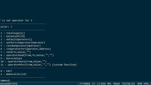 Demo execution of ERC777 semantics, written in K Framework смотреть онлайн