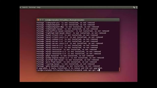 Tutorial uninstall & install mysql di ubuntu смотреть онлайн
