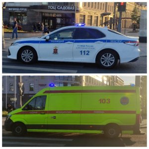 ЧАС-ПИК! Подборка экстренных служб / RUSH HOUR! Emergency vehicles responding