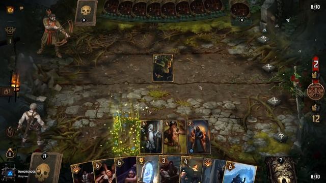 Гвинт. Контроль Синдикат на Священном Братстве. Гайд + Бои. смотреть онлайн