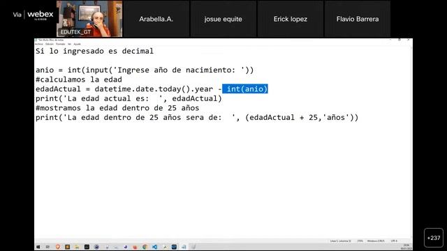 Fundamentos de Python 27/01 смотреть онлайн