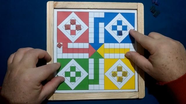 Como jogar ludo - jogo de tabuleiro смотреть онлайн