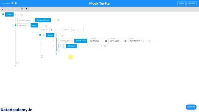 Generating mock JSON data using MockTurtle.net смотреть онлайн