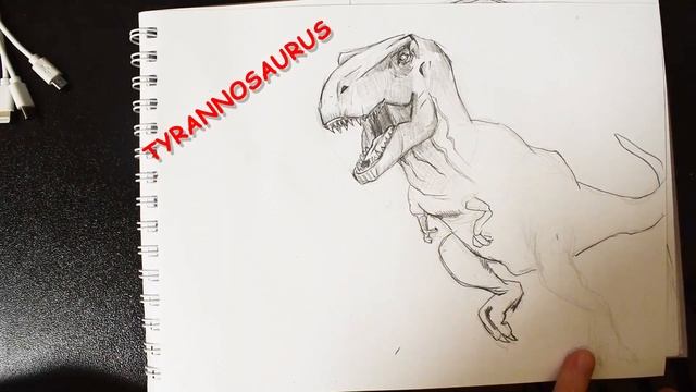 Tyrannosaurus. Sketch 45. смотреть онлайн