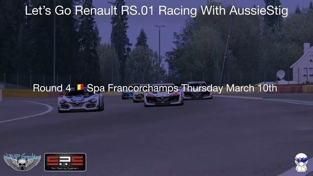 Let's Go Renault RS 01 Racing With AussieStig - Intro New SRS Series смотреть онлайн