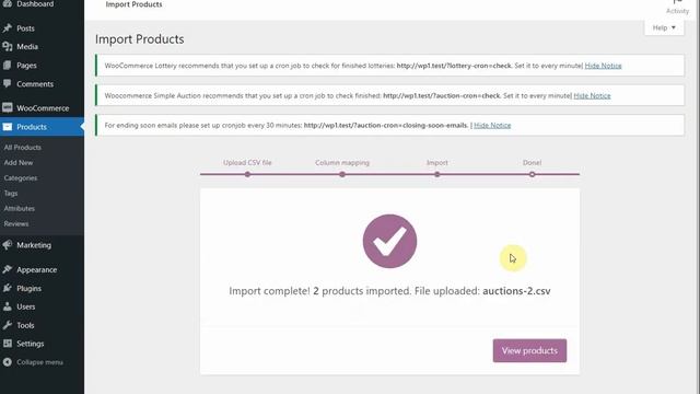 WooCommerce Simple Auctions - how to upload auctions using CSV file and WooCommerce Import Tool смотреть онлайн