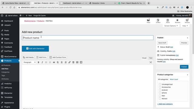 How To Create An eCommerce Website FREE With Wordpress [Elementor WooCommerce Tutorial]?✅ смотреть онлайн