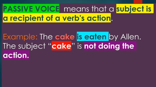 ACTIVE VOICE AND PASSIVE VOICE and IDIOMS смотреть онлайн
