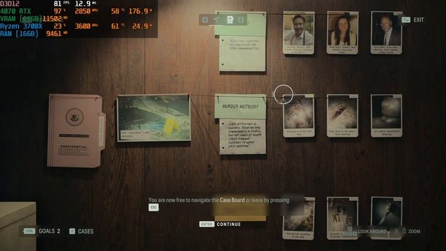 Alan Wake 2 - 4070 RTX / 3700X Performance (1440p) смотреть онлайн