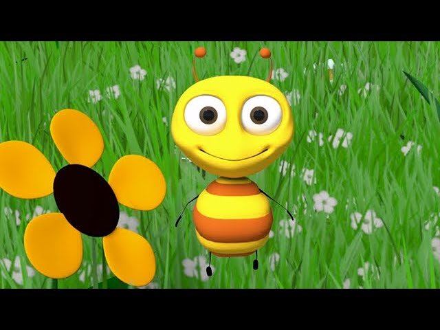 С пчелкой я дружу - Жу-жу-жу - Детские песенки смотреть онлайн
