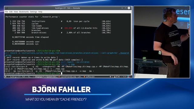 What do you mean by "cache friendly"? - Björn Fahller - code::dive 2019 смотреть онлайн
