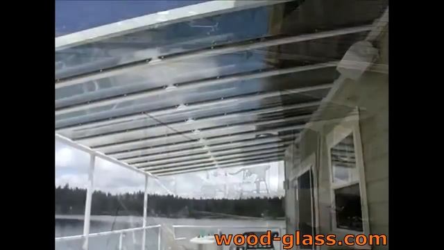 Стеклянные навесы - видео обзор