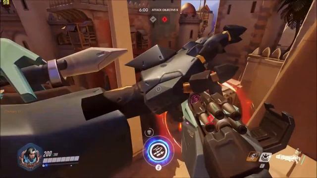 Overwatch | RX 470 | FX 8320| Epic Preset смотреть онлайн