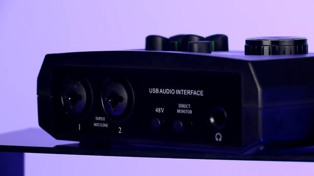 BOMGE mini 2 Channel USB Audio Interface смотреть онлайн