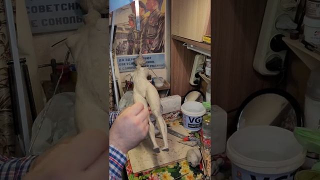 кукла из папье-маше, процесс работы #кукла #авторскаякукла #папьемаше #куклаизпапьемаше смотреть онлайн