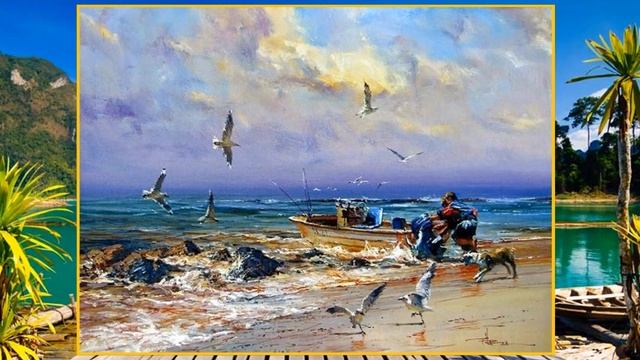 Творчество австралийского художника - импрессиониста Роберта Хагана! смотреть онлайн